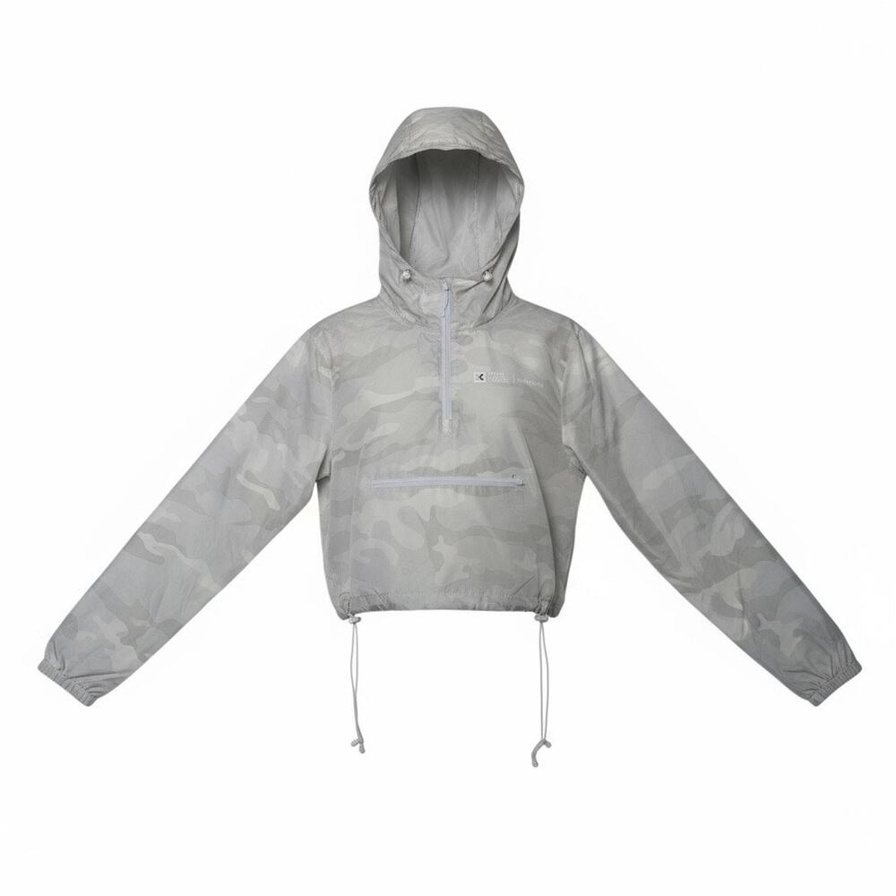 ELON MUSK White‎ Camo GIGATON Jacket Windbreaker Hoodie XPrize Carbon Removal M